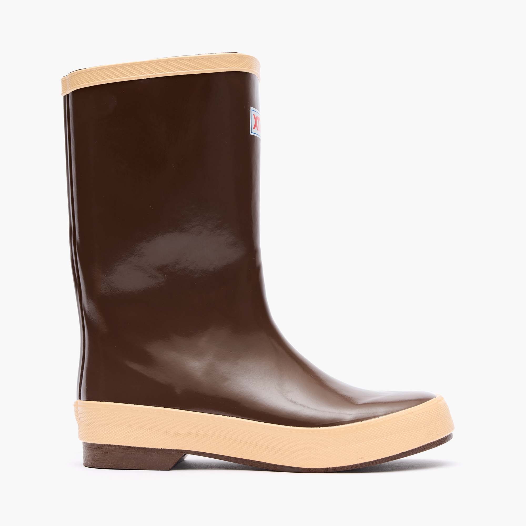Brown Big Kids 8" Legacy Boot Profile.