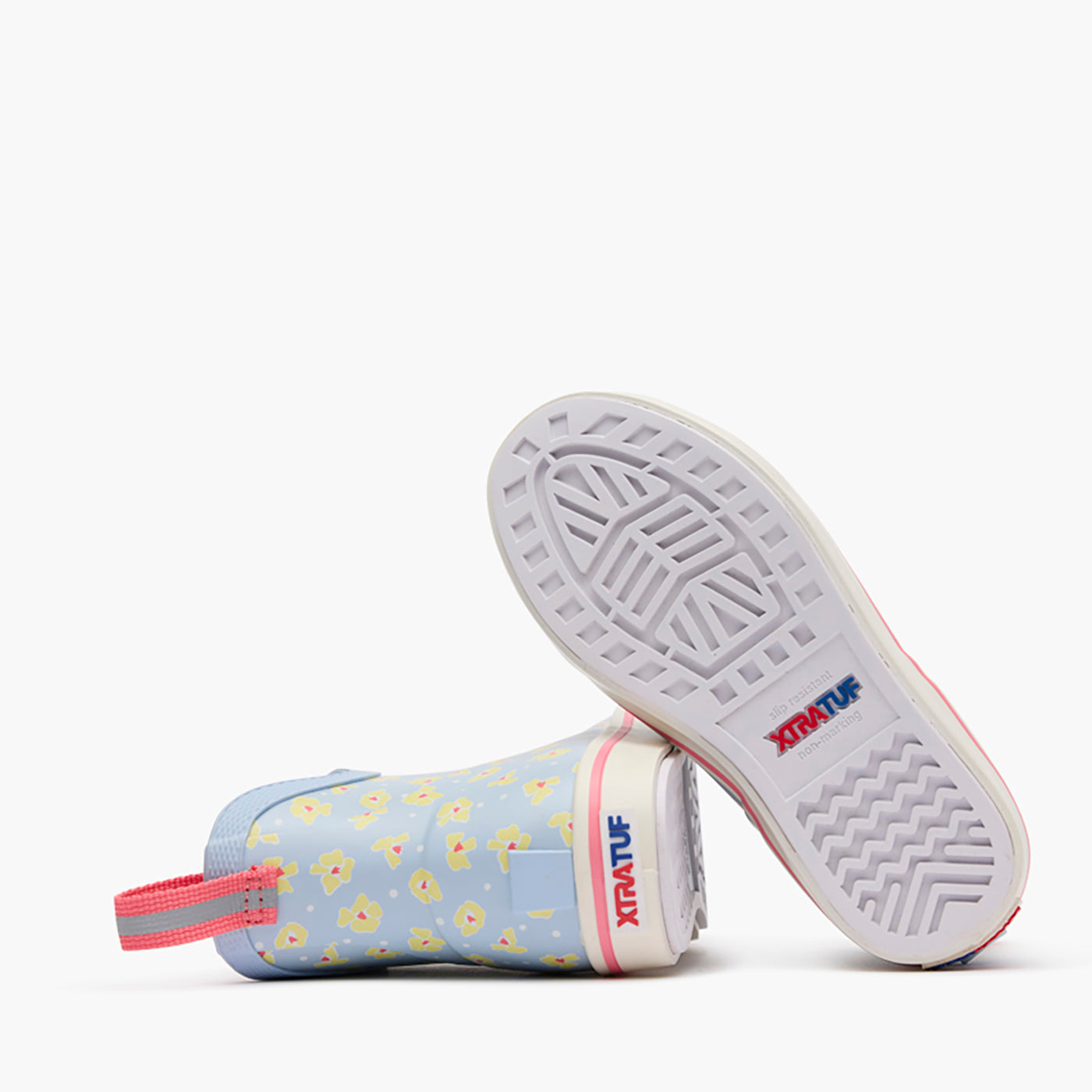 Skyway Floral Kids' Ankle Deck Boot Outsole.