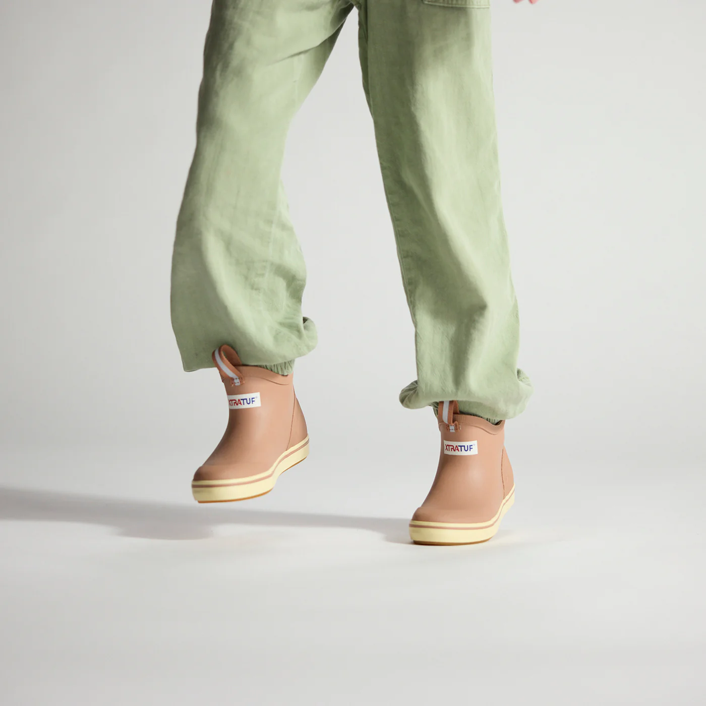 Cork Kids' Ankle Deck Boot Main View.