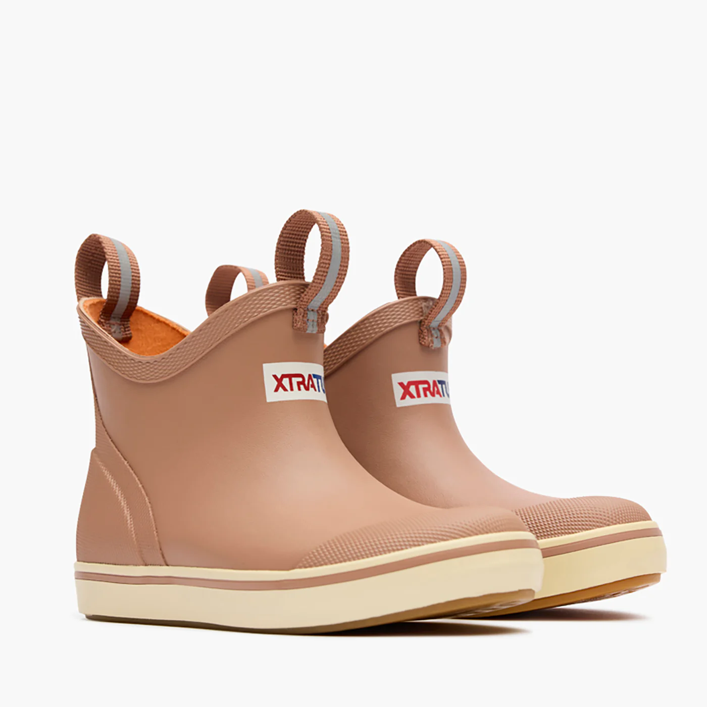 Cork Kids' Ankle Deck Boot Pair View.