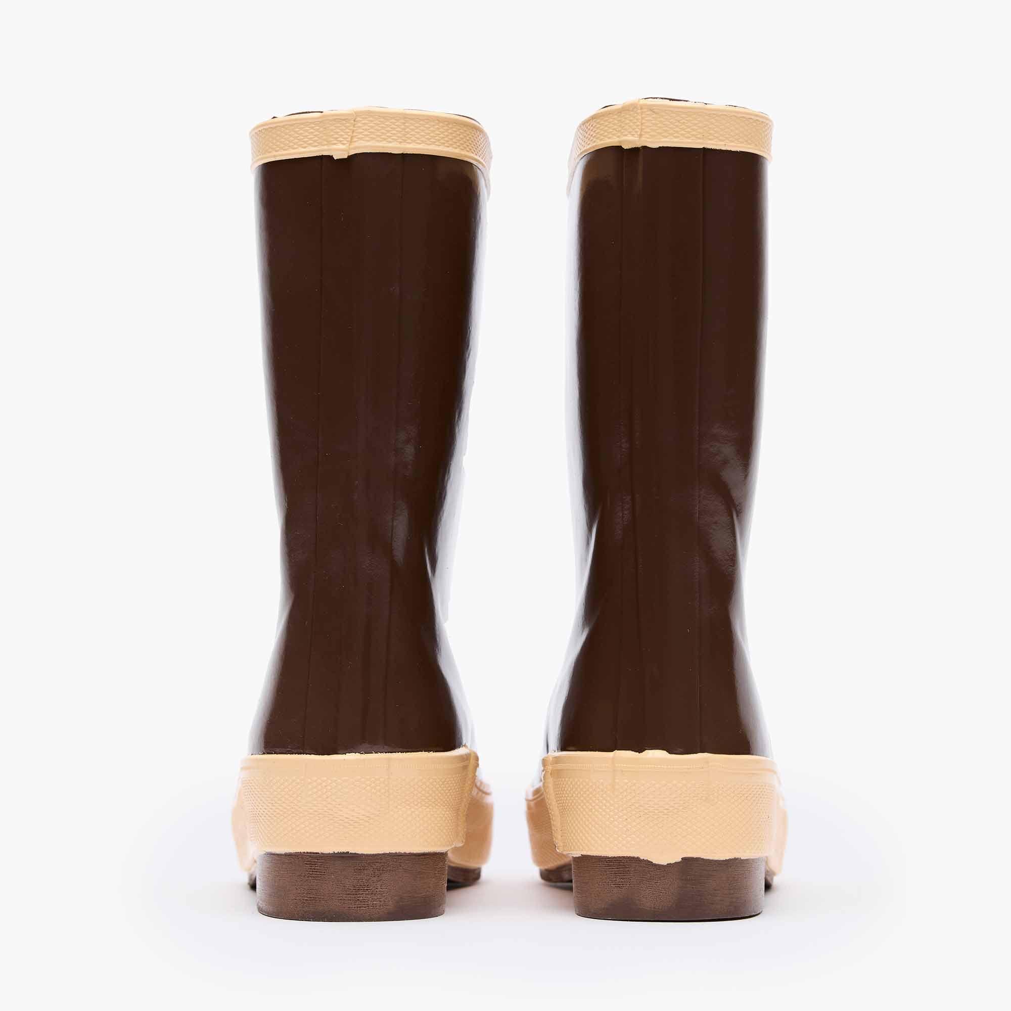 Brown Little Kids 8" Legacy Boot Back View.