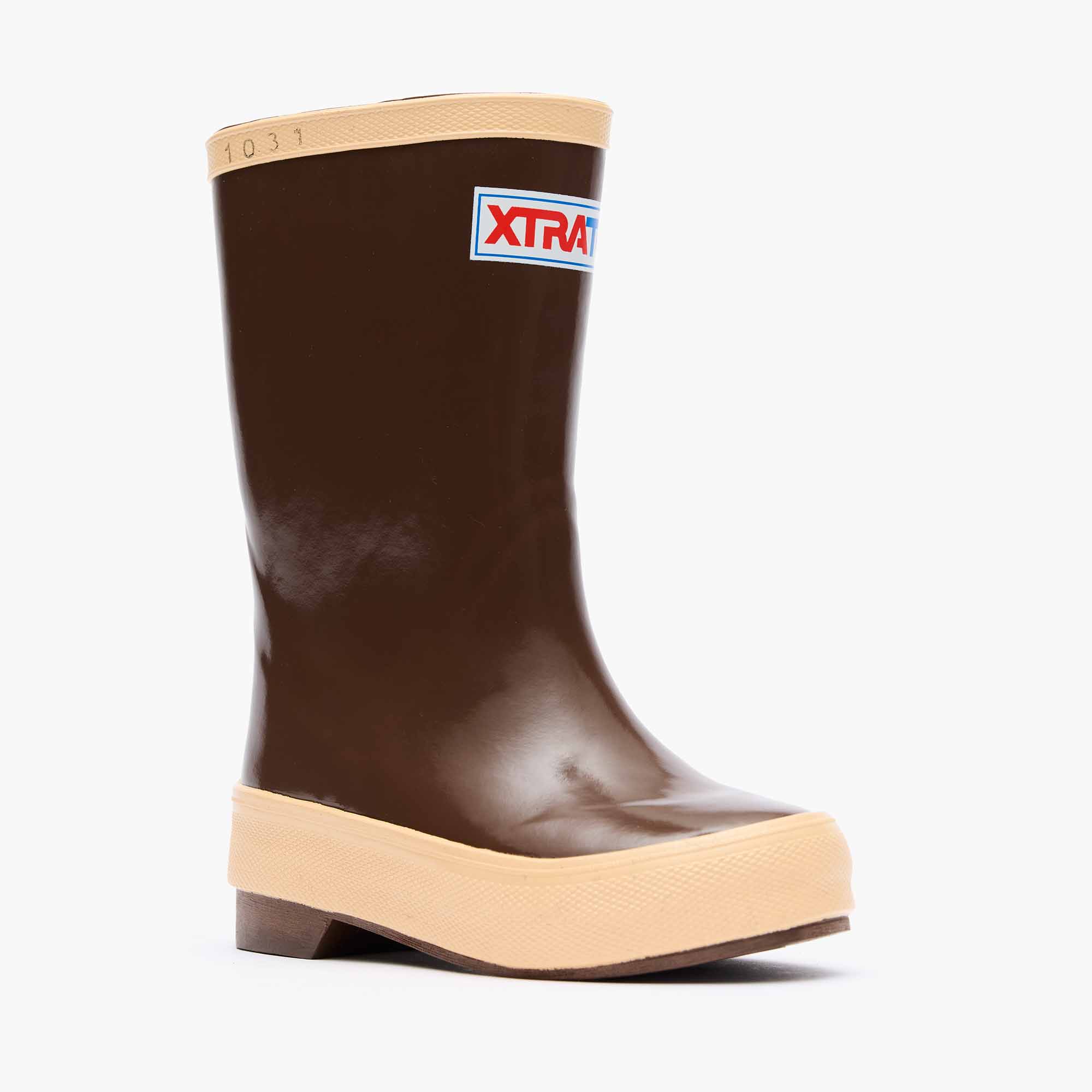 Brown Little Kids 8" Legacy Boot Main View.