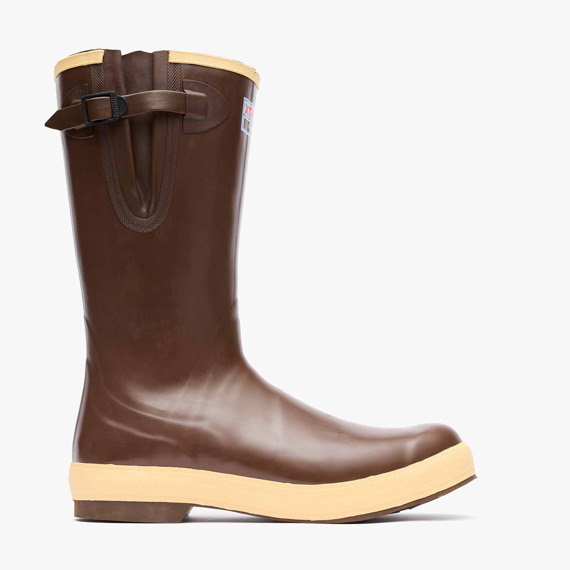 Gray Men's 15" Wide Calf Legacy Boot Profile.