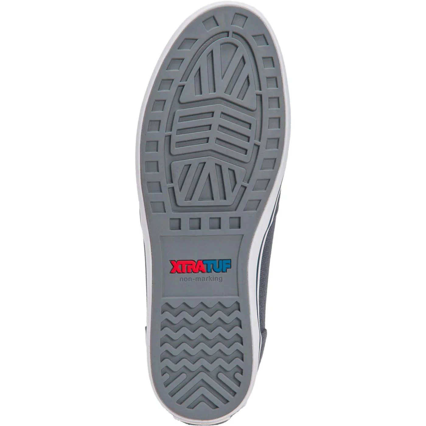 Grey Men's ECO Sharkbyte Deck Shoe Outsole.