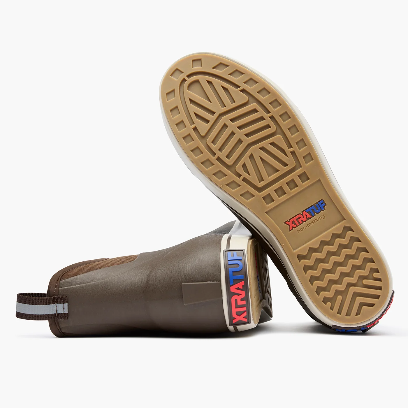 Brown Men's Fleece Lined Ankle Deck Boot Alternate 5.