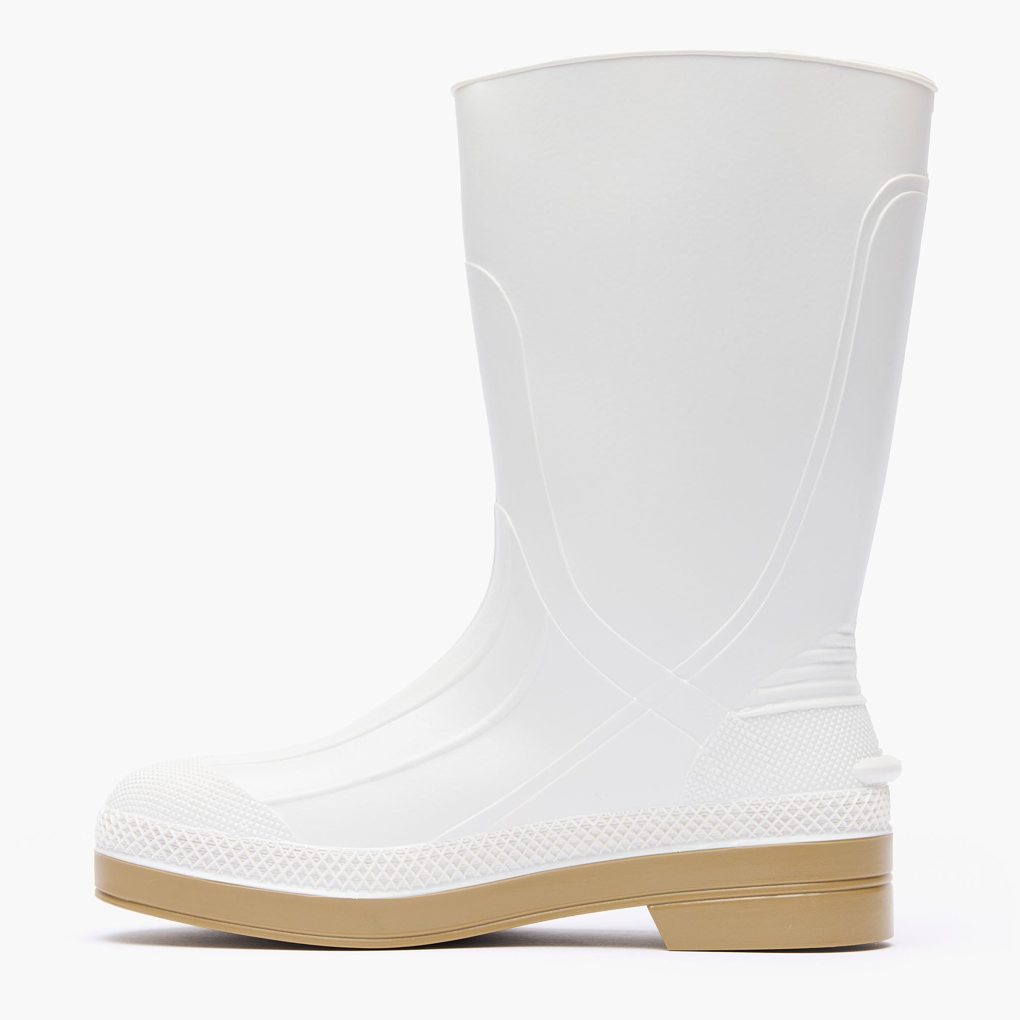 Gray Men's 11" Shrimp Boot Instep View.