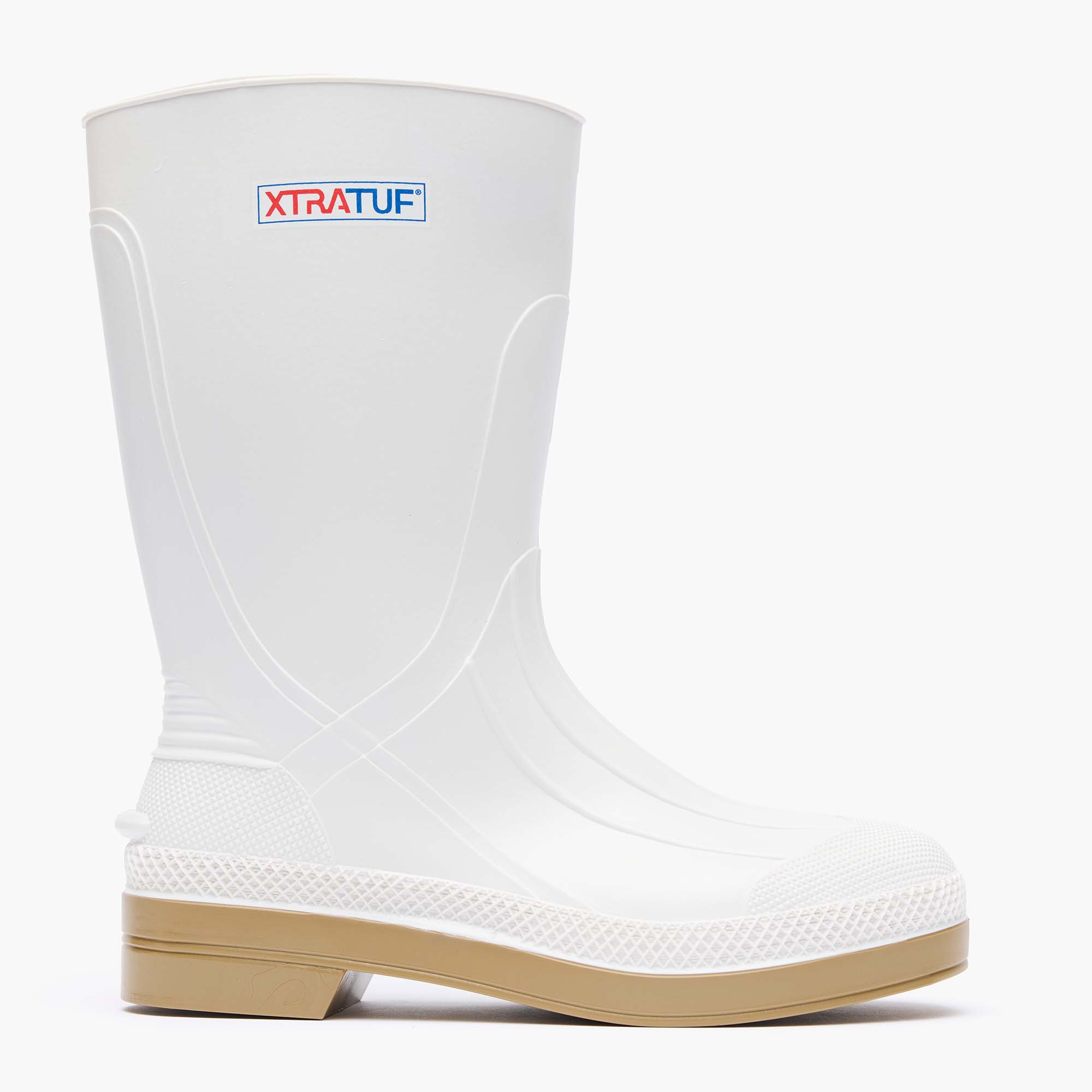 Gray Men's 11" Shrimp Boot Profile.