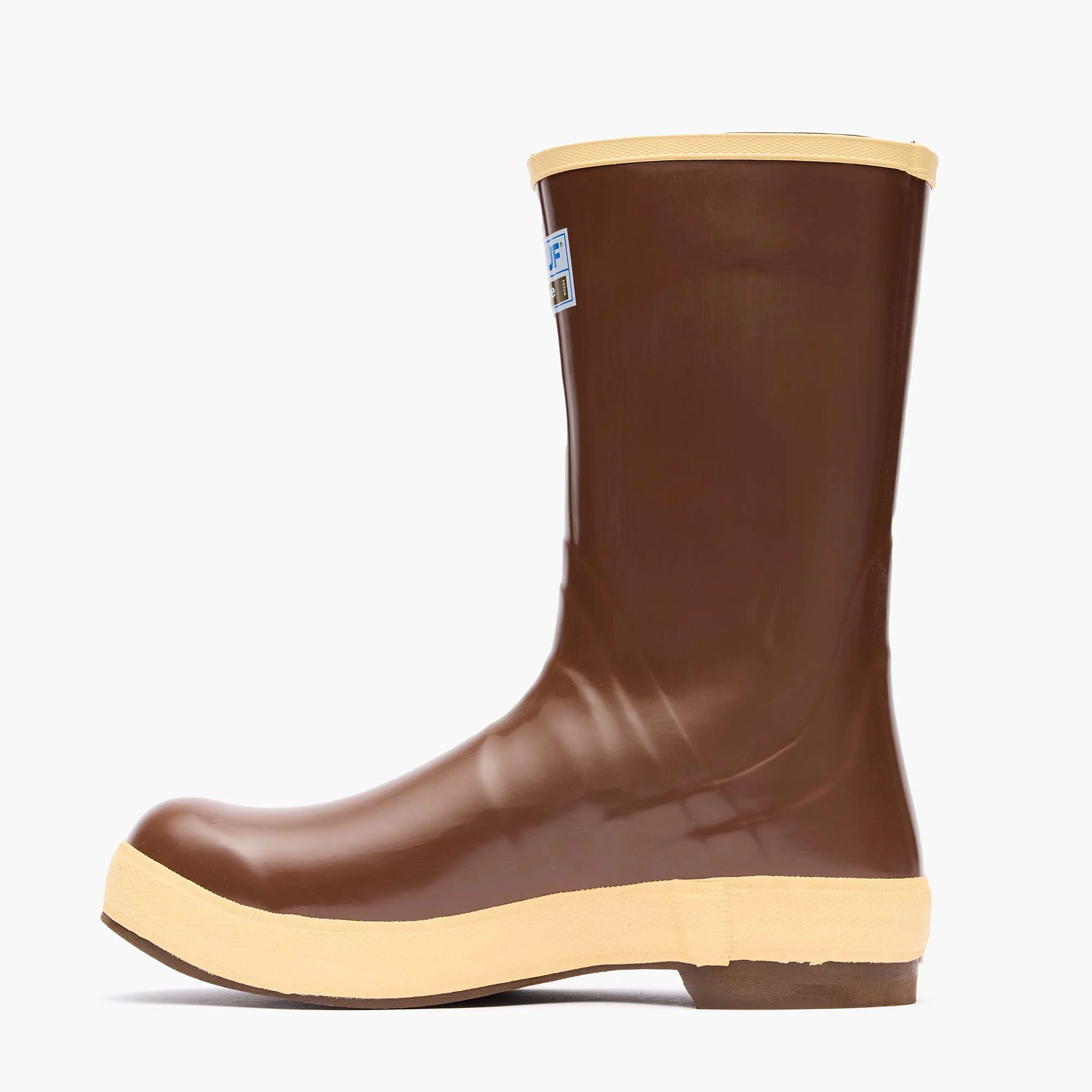 Gray Men's 12" Legacy Boot Instep View.