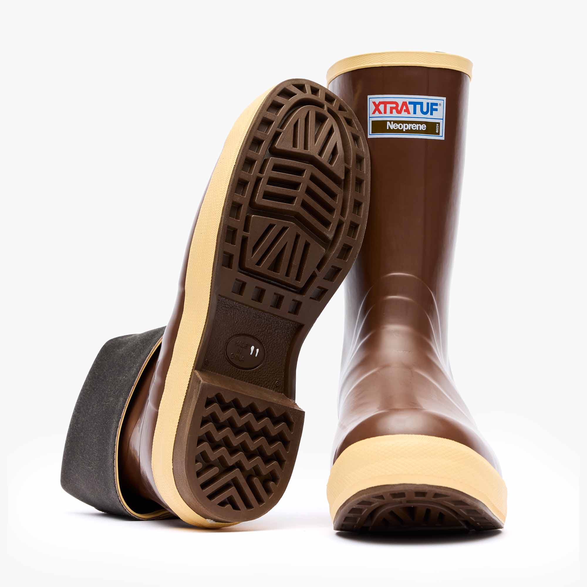 Gray Men's 12" Legacy Boot Outsole.