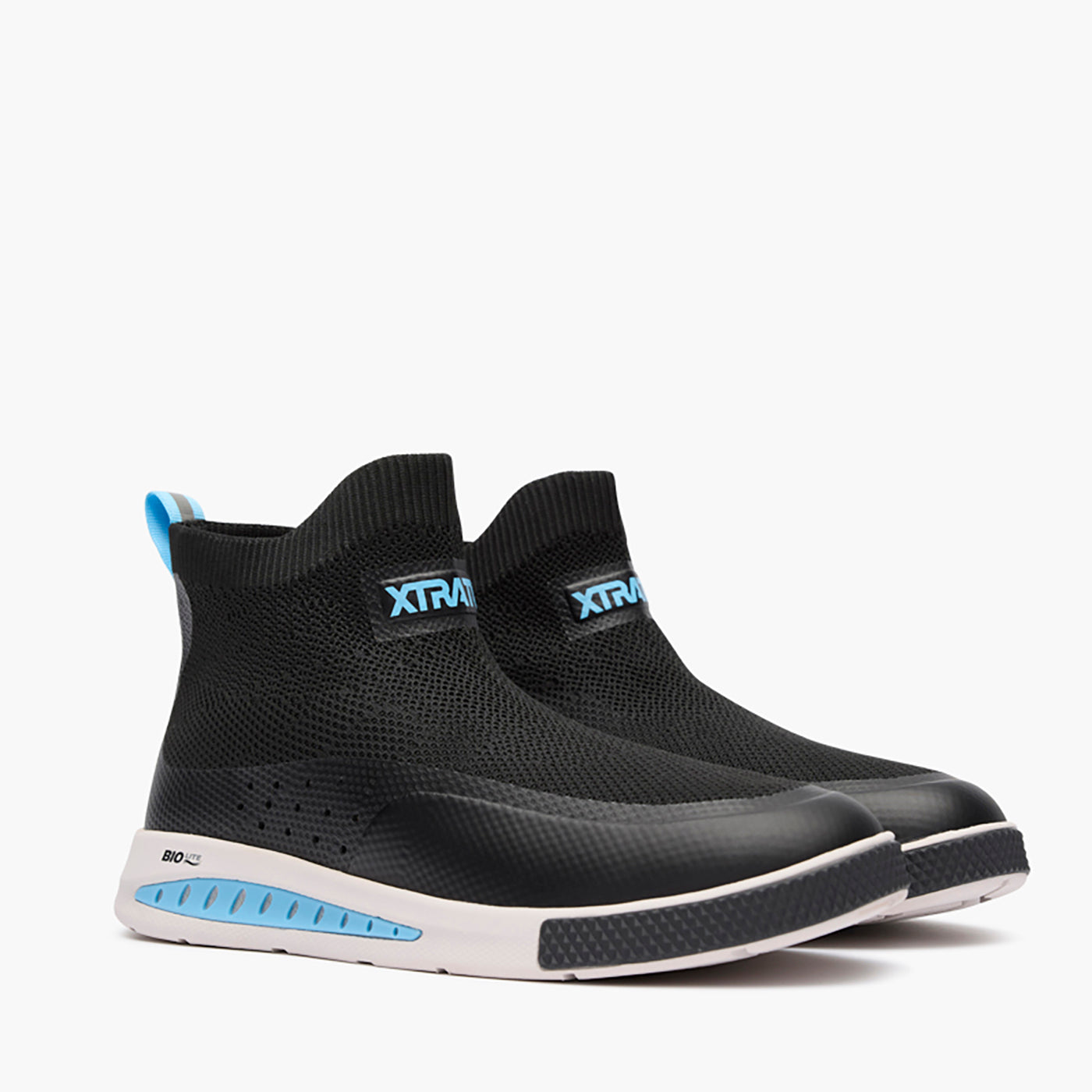 Black Men's Ankle Deck Boot Sport DriftTech Pair 2.