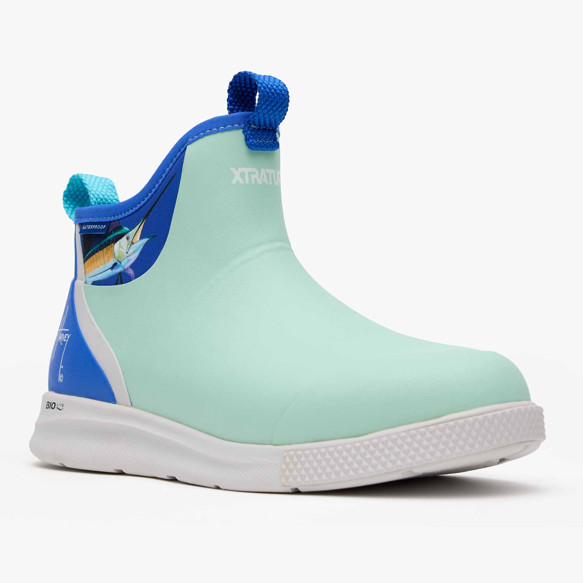 Pool Sailfish Men's Ankle Deck Boot Sport Guy Harvey Main View.