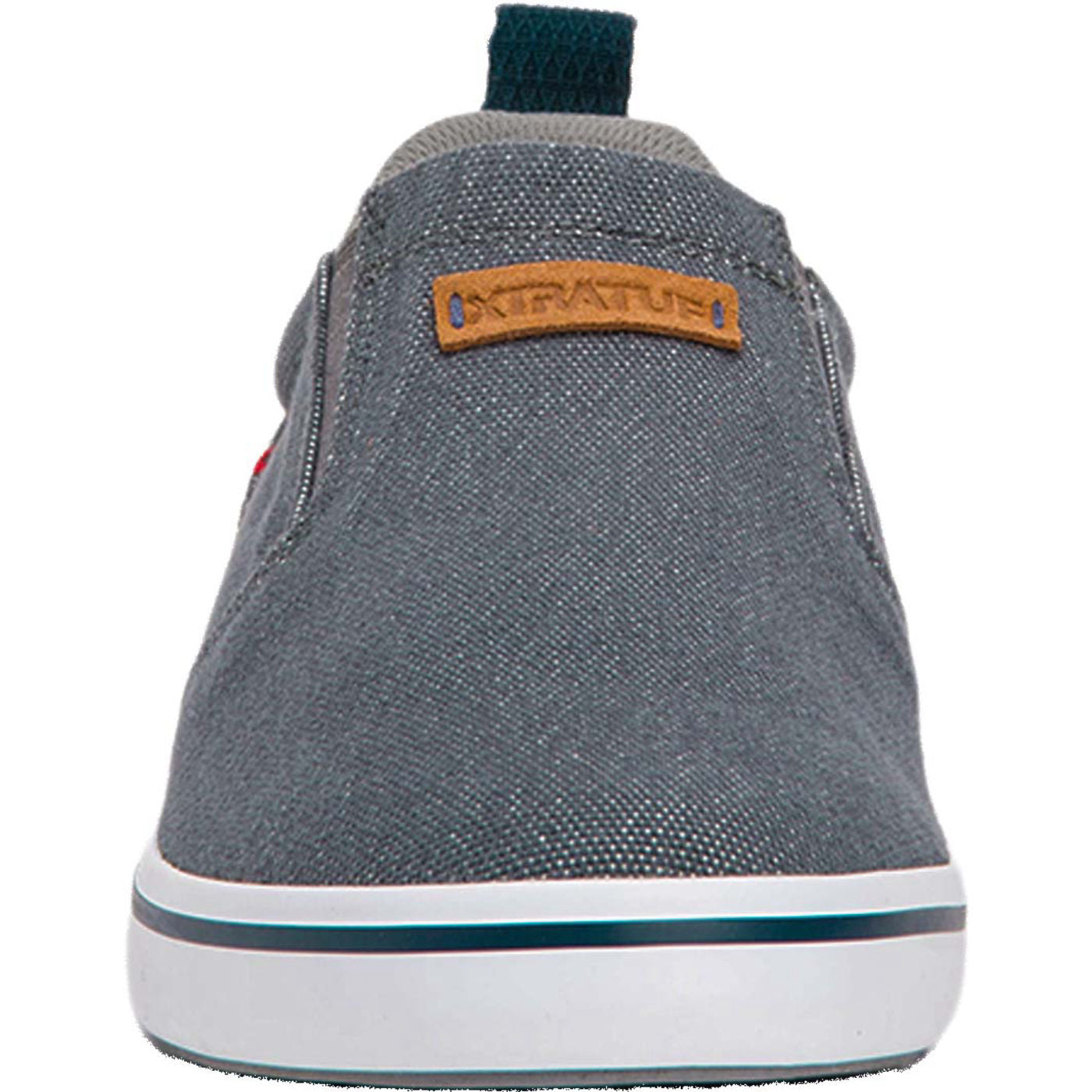 Grey Men's ECO Sharkbyte Deck Shoe Front.