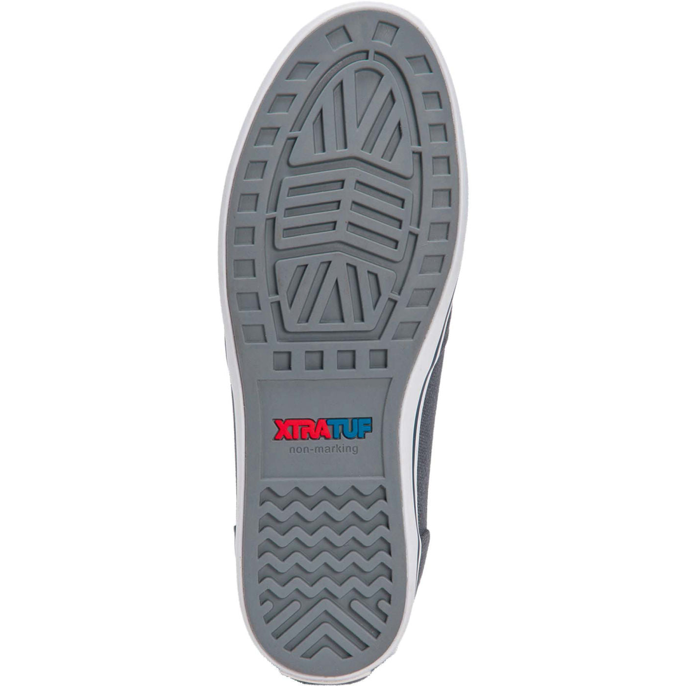 Grey Men's ECO Sharkbyte Deck Shoe Outsole.