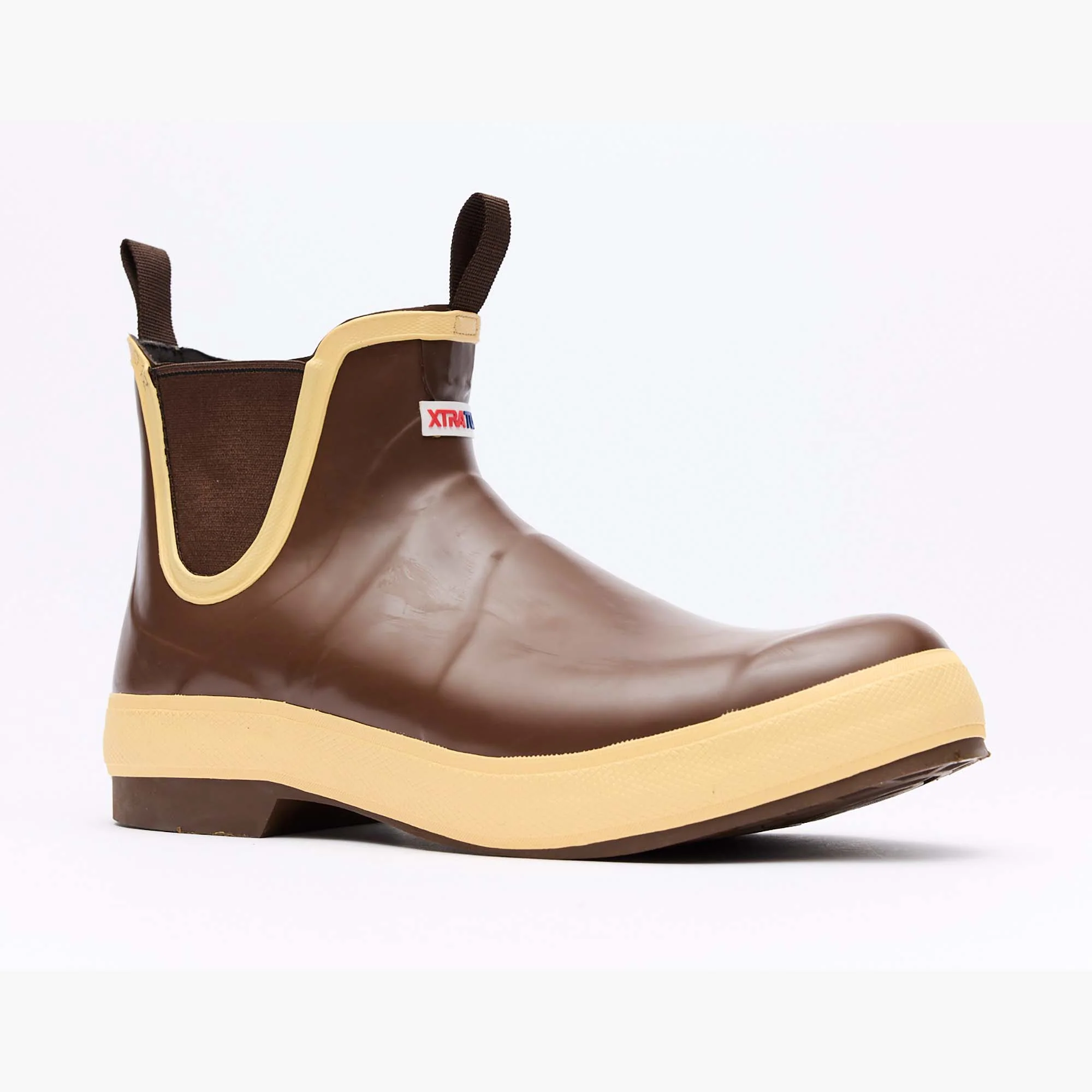 Navy Men's Legacy Ankle Deck Boot Main View.