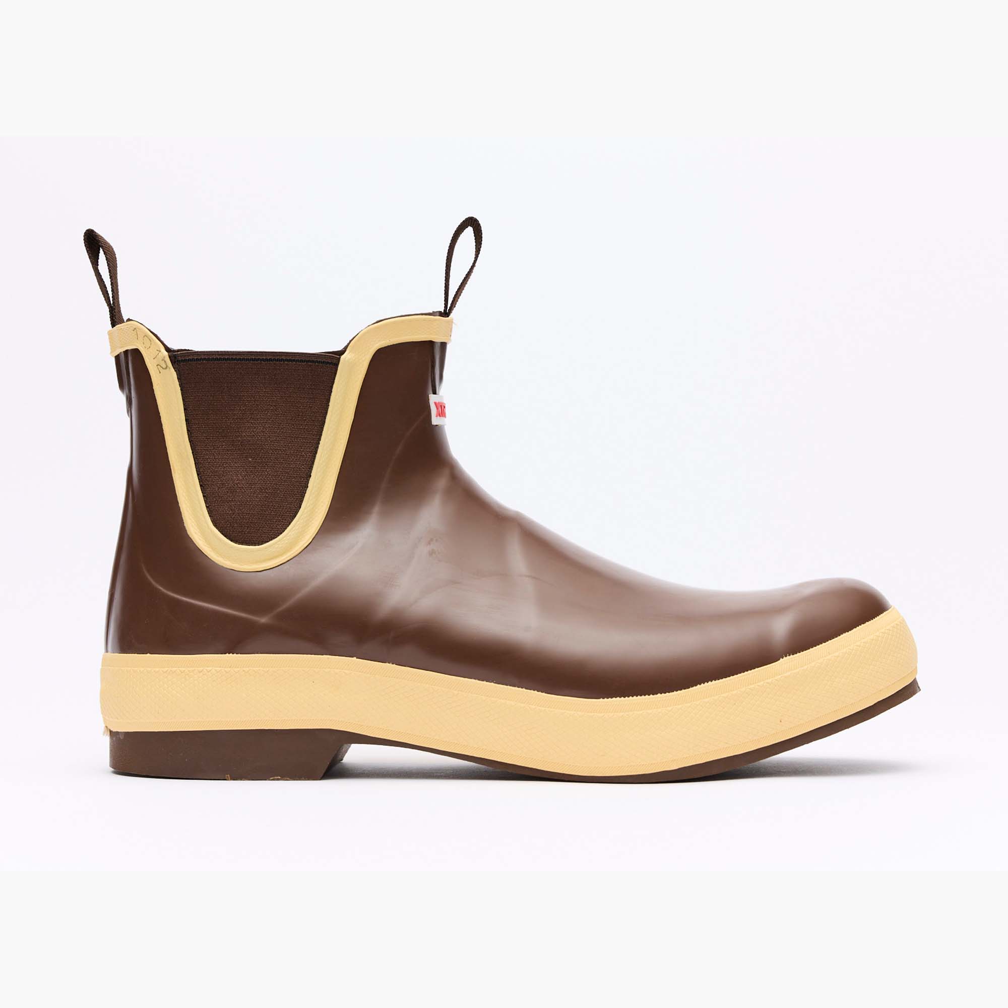Navy Men's Legacy Ankle Deck Boot Profile.