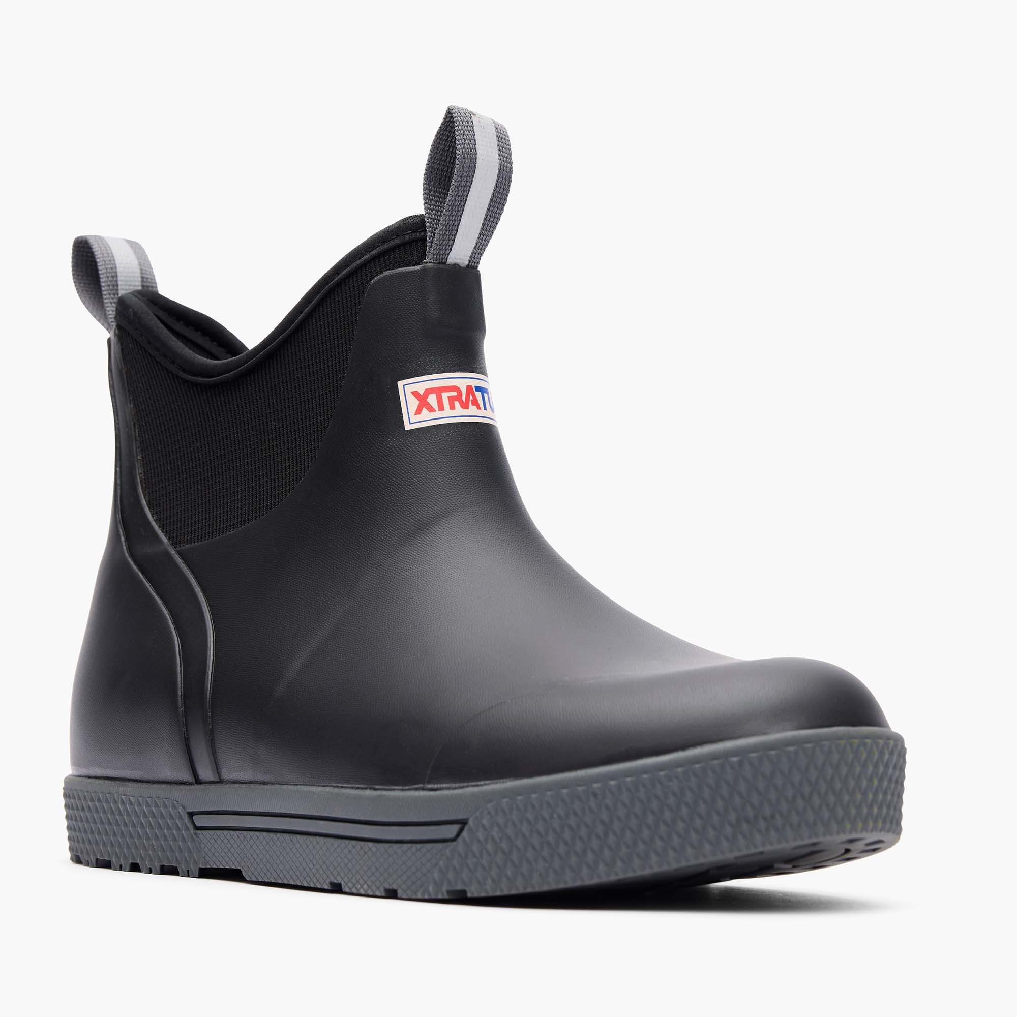 Black Men's Wheelhouse Ankle Deck Boot Main View.