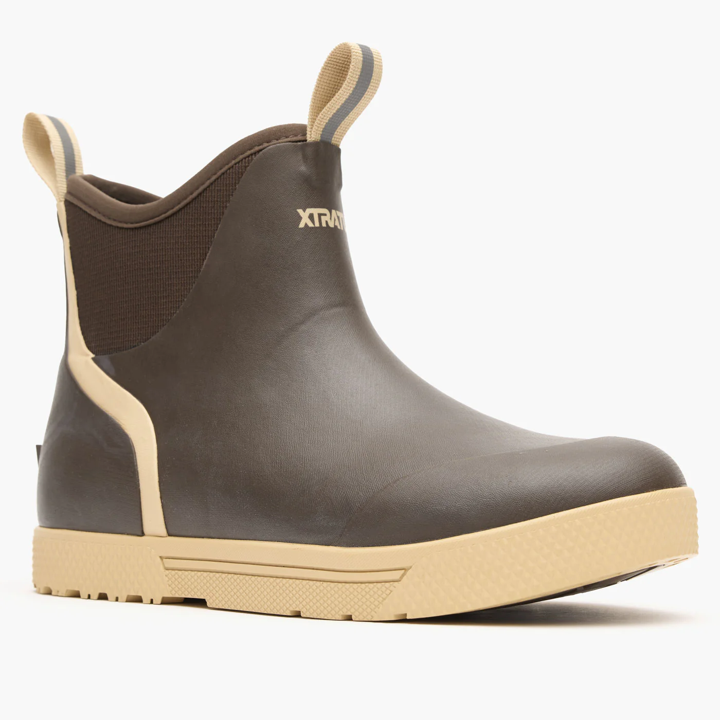 Brown Men's Wheelhouse Ankle Deck Boot Main View.