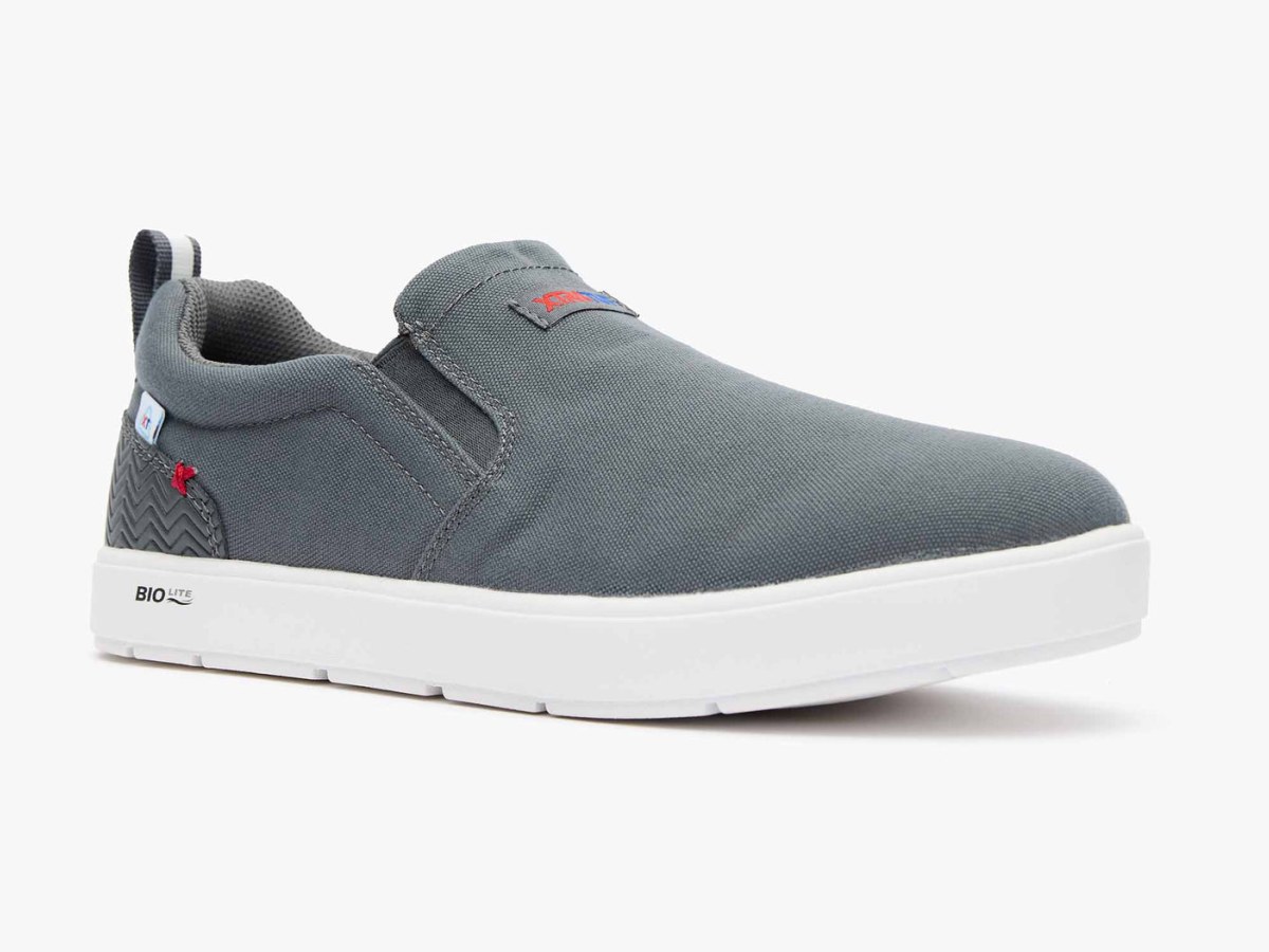 Grey XTRATUF Sharkbyte 2.0 ECO Deck Shoe product thumbnail.