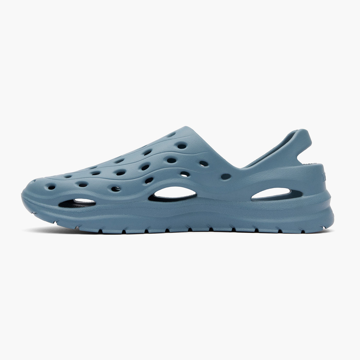 Stormy Blue Unisex Riptide Sandal Instep View.