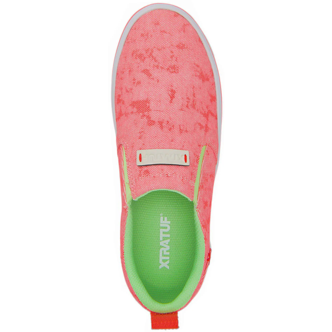 Pink Women's ECO Sharkbyte Deck Shoe Birdseye.