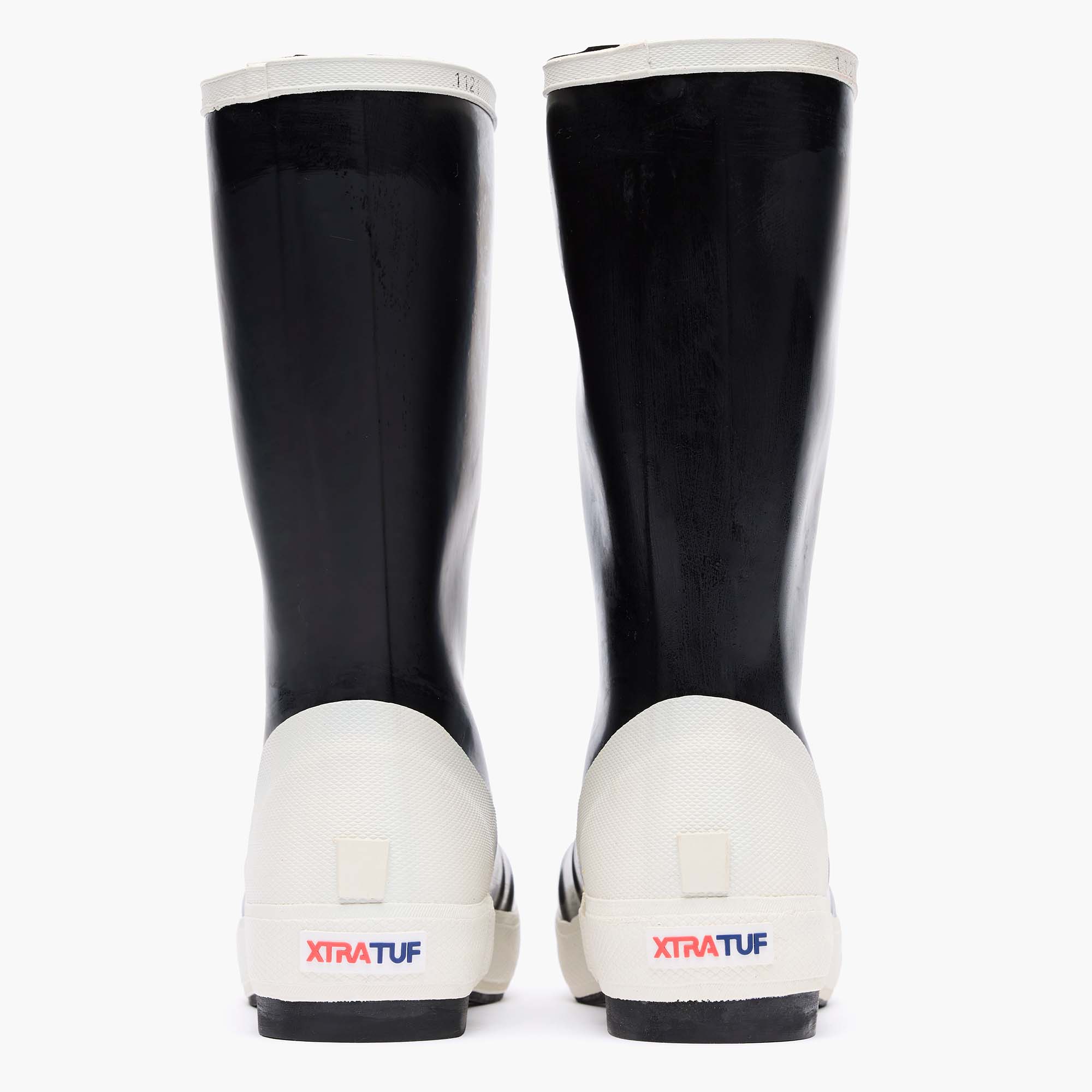 Gray Women's 12" Legacy Boot Back View.