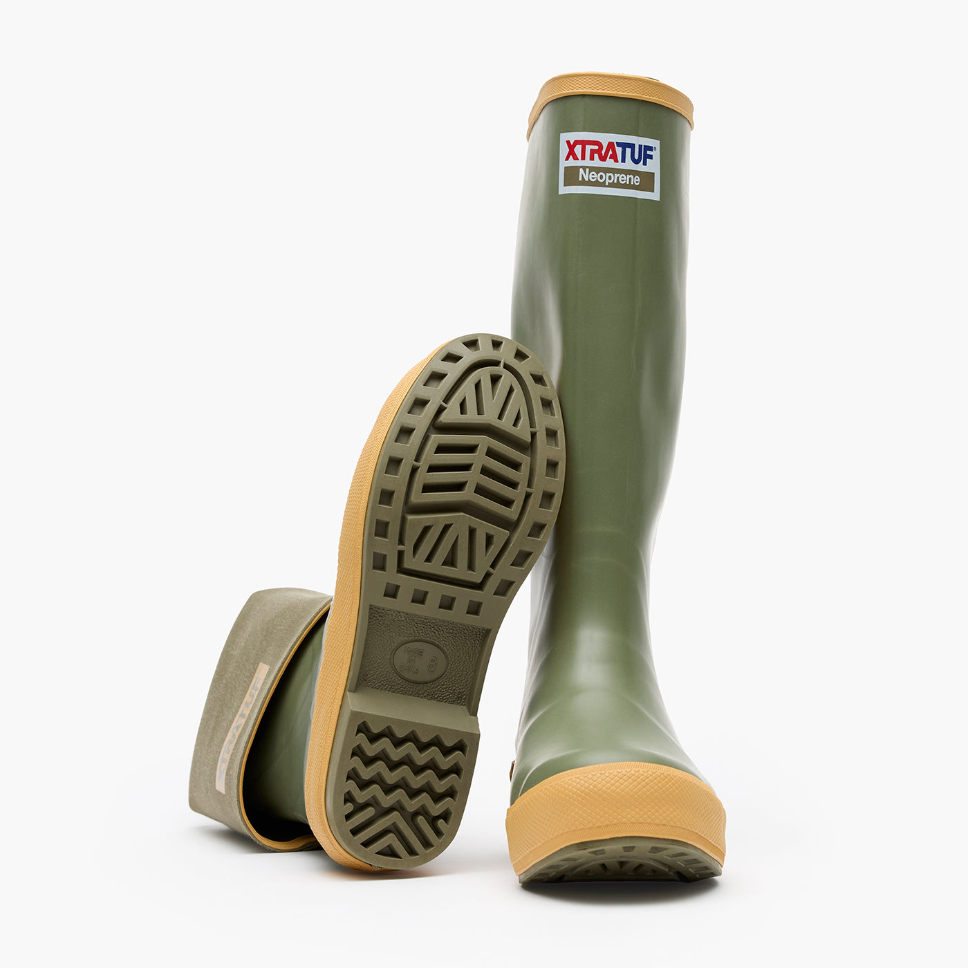 Moss Green Women's 15" Legacy Boot Outsole.