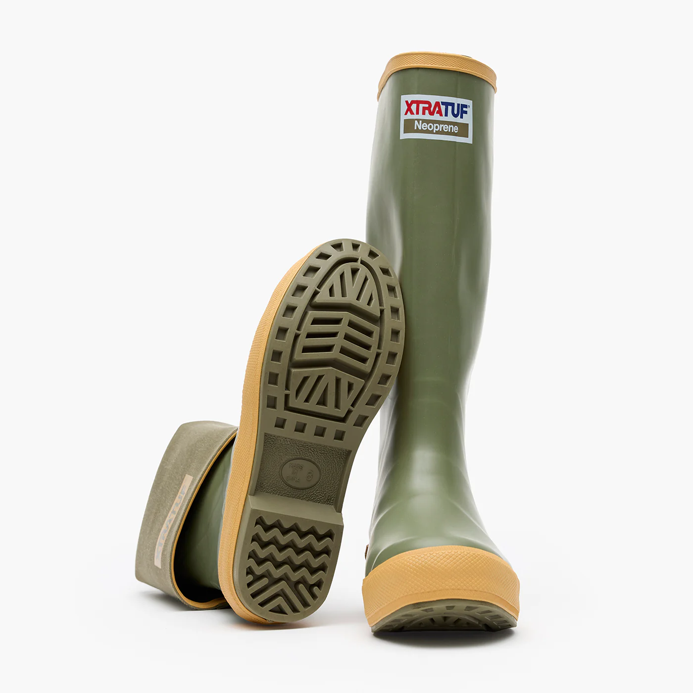 Moss Green Women's 15" Legacy Boot Outsole.