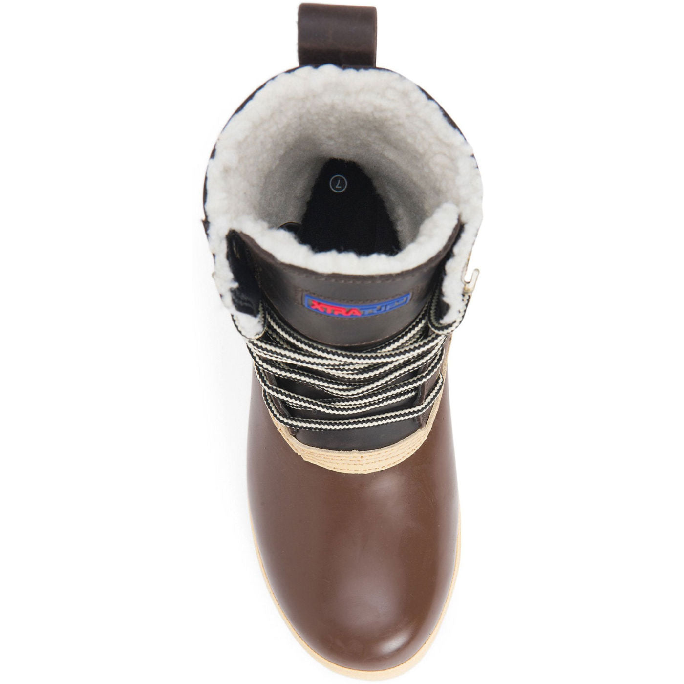 Brown Women's 8" Insulated Legacy Lace Boot Birdseye.