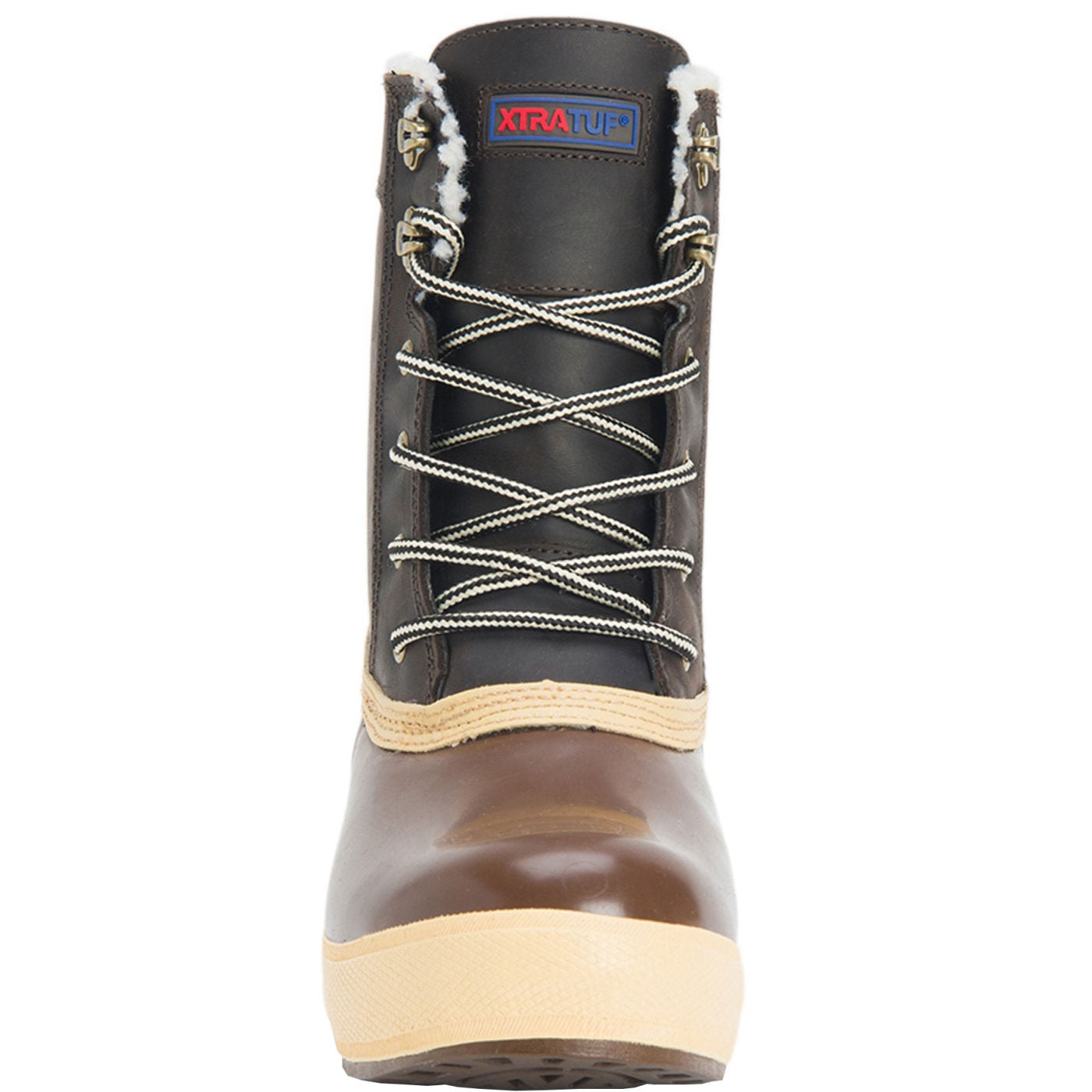 Brown Women's 8" Insulated Legacy Lace Boot Front.