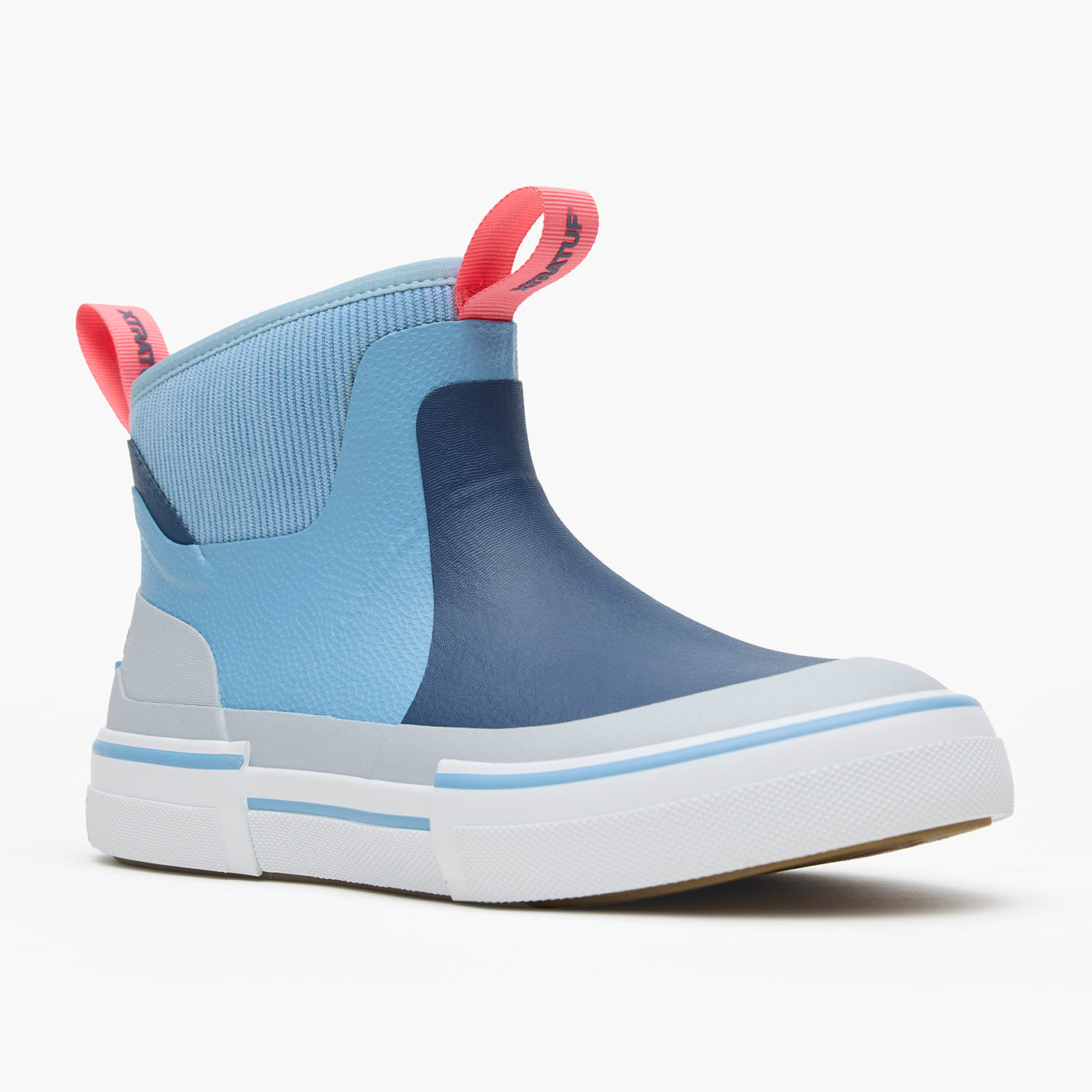 Vintage Indigo / Glacier Lake Women's Ankle Deck Boot OOTO Main View.