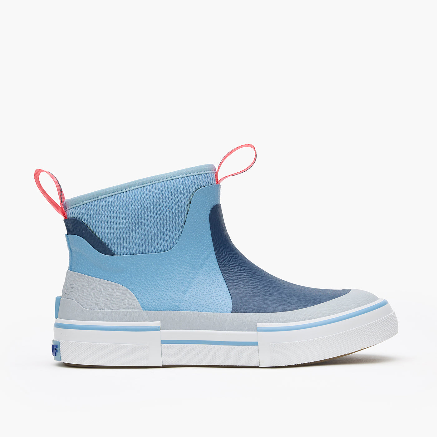 Vintage Indigo / Glacier Lake Women's Ankle Deck Boot OOTO Profile.