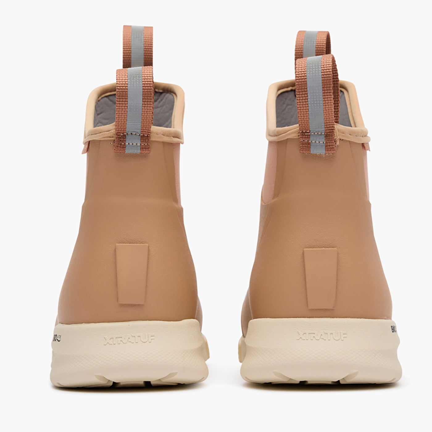 Cork Women's Ankle Deck Boot Sport Back View.