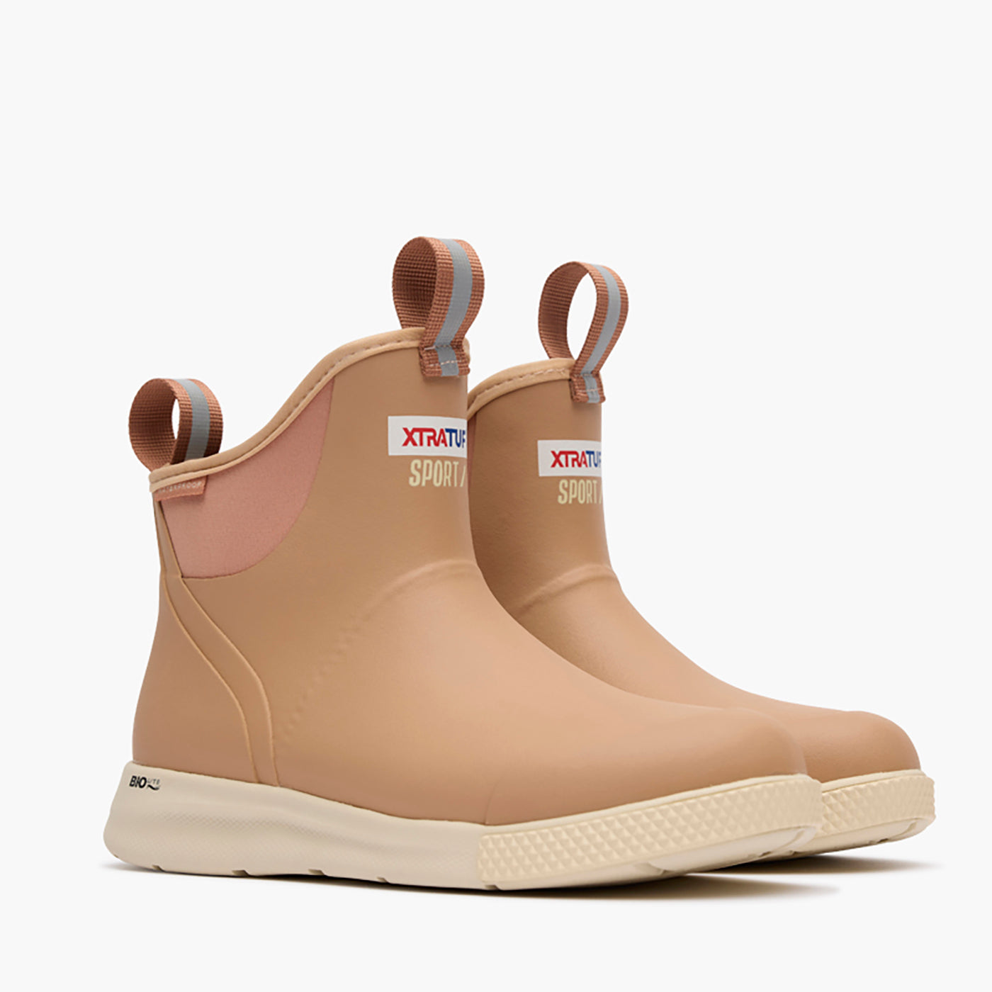 Cork Women's Ankle Deck Boot Sport Pair View.