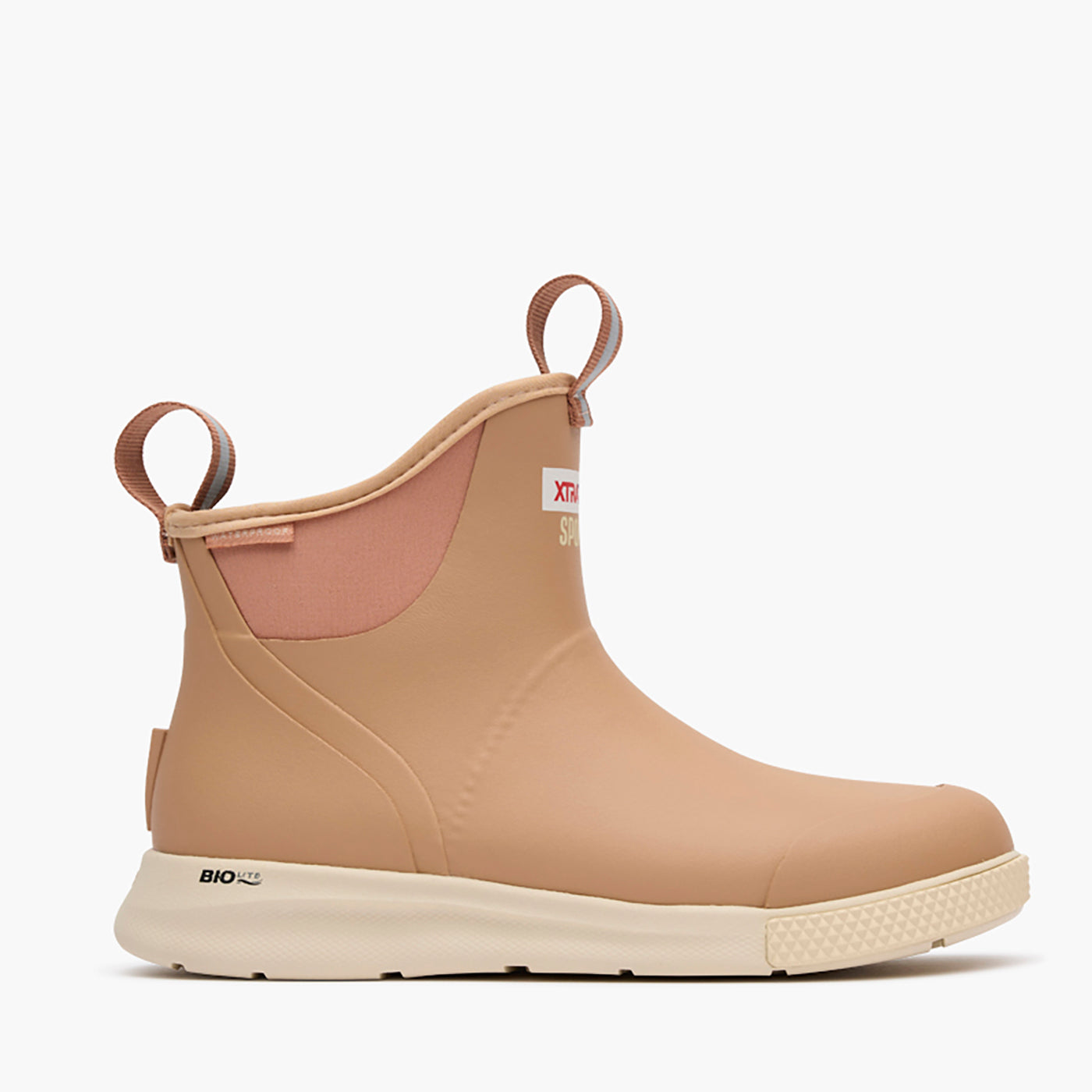 Cork Women's Ankle Deck Boot Sport Profile.