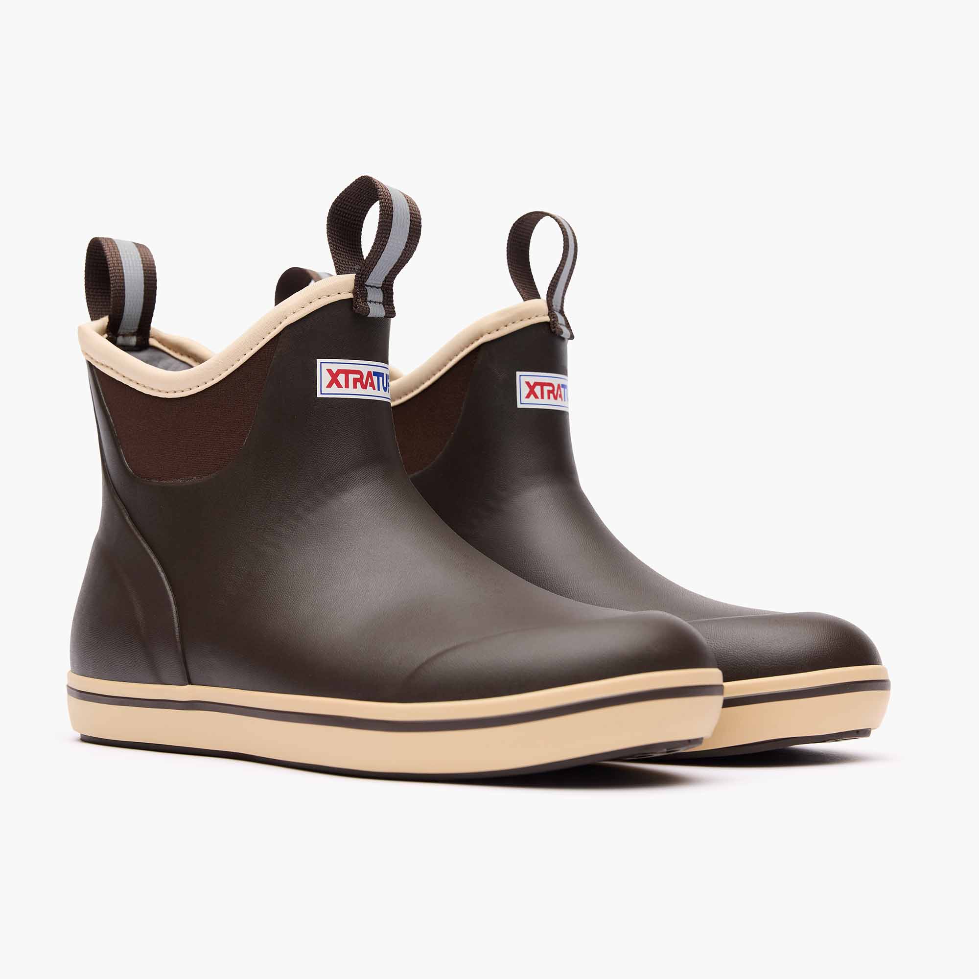 Brown Women's Ankle Deck Boot Lifestyle 2.