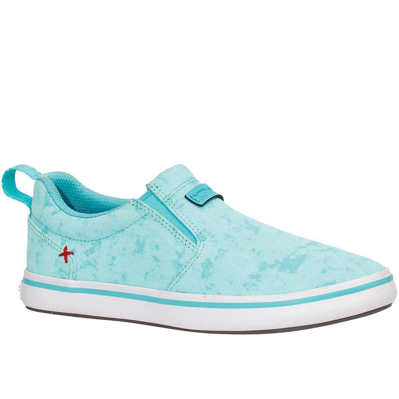 Blue Women's ECO Sharkbyte Deck Shoe Main View.