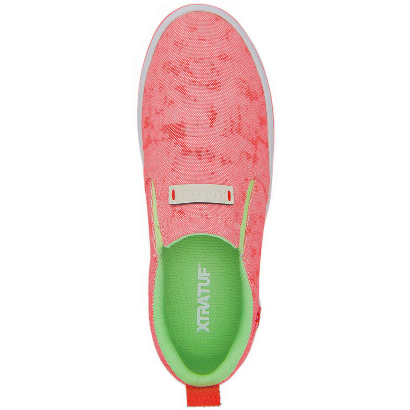 Pink Women's ECO Sharkbyte Deck Shoe Birdseye.