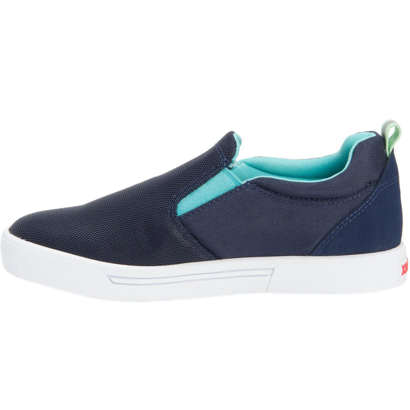Blue Women's Topwater Slip-on Instep View.